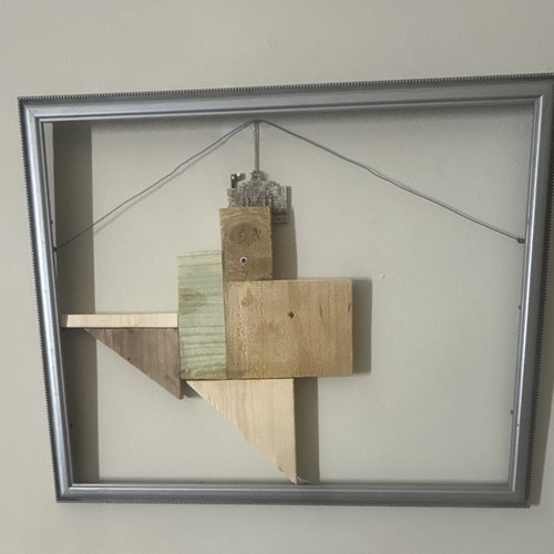 Silver metal 12x16 - metal,
