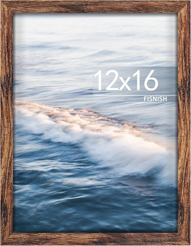 12x16 picture frame brown - frame, for