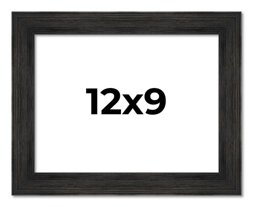 12x9 frame black - frame, barnwood