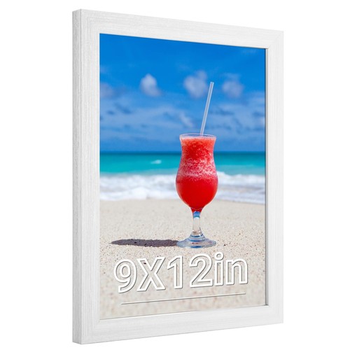 9x12 frame rustic - 9x12, white