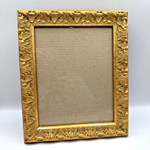 Ornate gold picture - ornate, frame