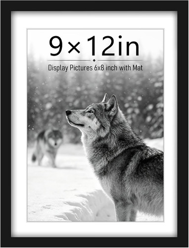 9x12 picture frame black - 9x12,