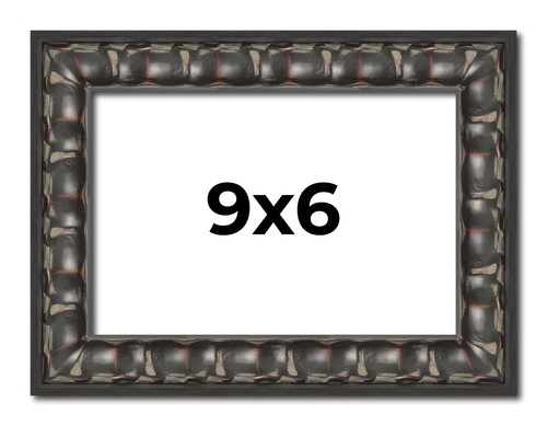 Frame black brown medieval - black-brown,