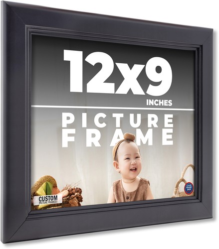 12x9 frame black picture - frame,