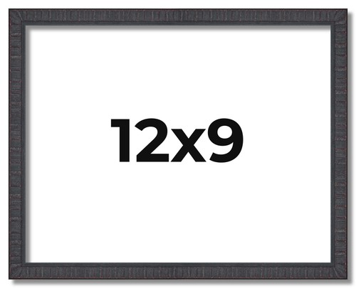 12x9 frame brown - frame,