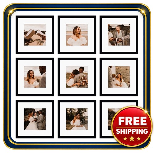 12x12 picture frame set 9 - frame, of