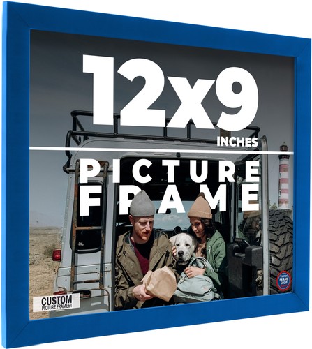 12x9 frame blue solid - 12x9,