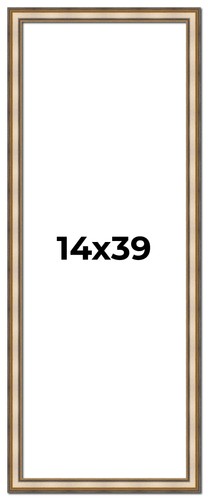 Frame silver solid wood - frame,
