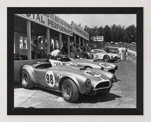 12x9 framed 1963 - framed, shelby
