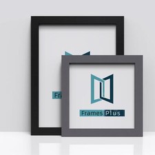 BLACK Picture Frames Square