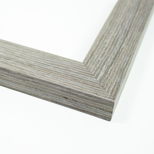 Frame grey solid wood picture - frame,
