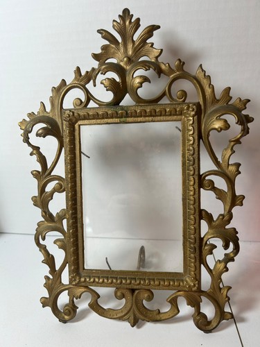 Ornate art nouveau brass - ornate,