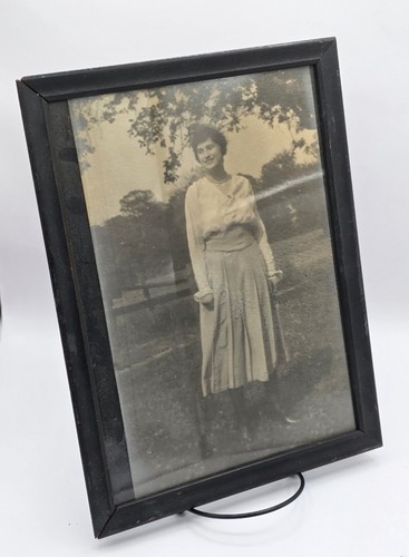 Antique framed photo - framed,